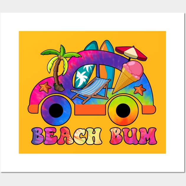 Beach Bum Wall Art by KZK101